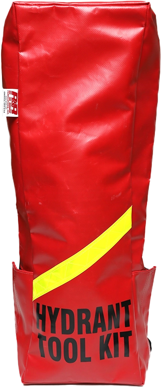 [439RD] R&B Extended Height Hydrant Tool Bag (Red)