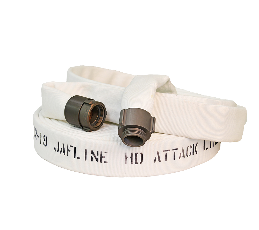 Kuriyama Jafline HD All Polyester Double-Jacket Fire Hoses with EPDM Rubber Lining