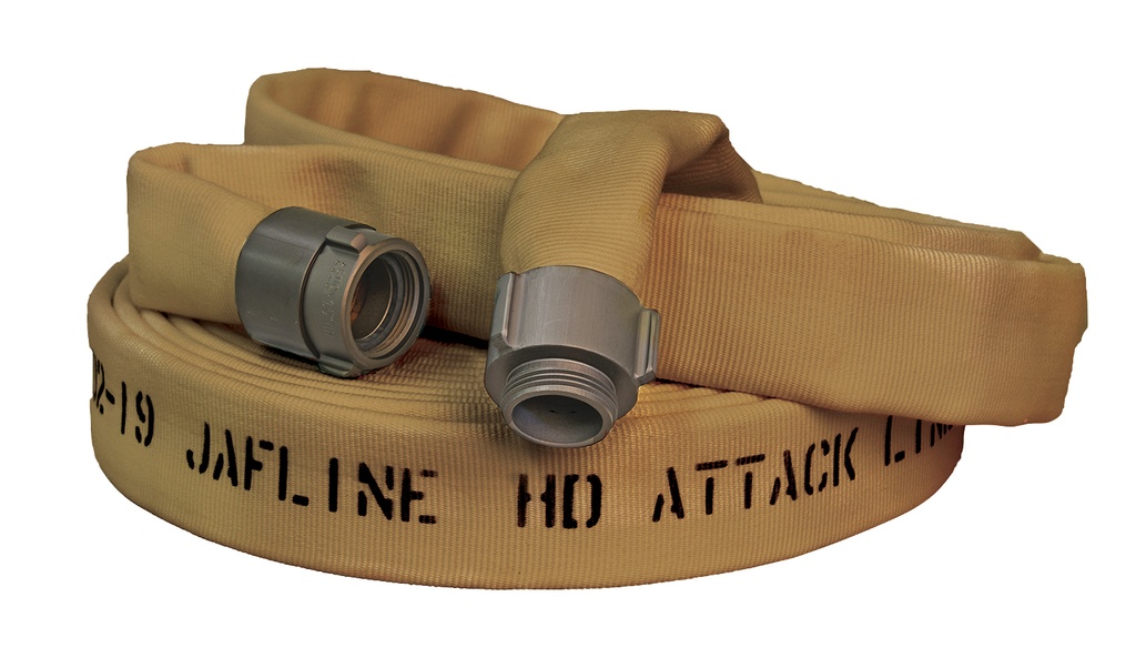 Kuriyama Jafline HD All Polyester Double-Jacket Fire Hoses with EPDM Rubber Lining