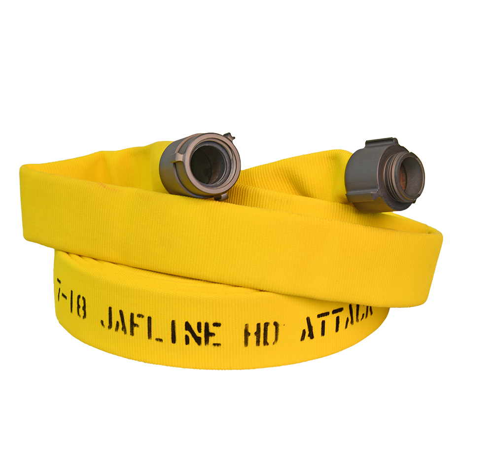 Kuriyama Jafline HD All Polyester Double-Jacket Fire Hoses with EPDM Rubber Lining
