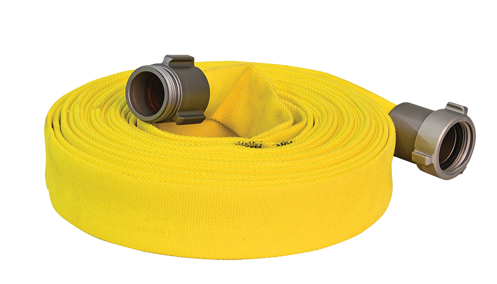 [F2100Y050-NH100] Kuriyama Forest Lite Type 2 Forestry Hose - Yellow (1", 50', NH/NST)