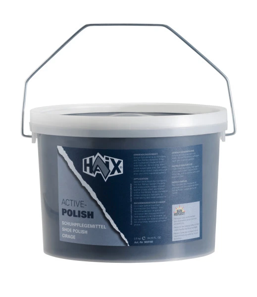 [900160] HAIX Shoe Polish Black - 5.5lb Bucket