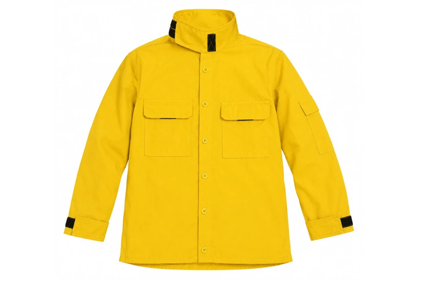 Ricochet Wildland Shirt (TecaSafe Plus 580 - Yellow, 2X-Small, Regular)