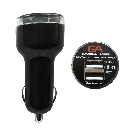 [ACC-CC-C] Guardian Angel - Car Charger with Type-C Cable