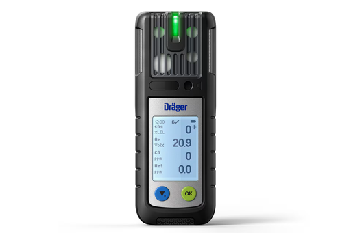 Drager X-AM 2800: LEL (SR), O2, CO, H2S, NiMH T4 Battery (4 Gas Monitor).